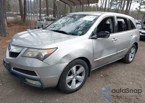 2010 Acura Mdx Technology Package из США, поврежденный, VIN 2HNYD2H68AH514066